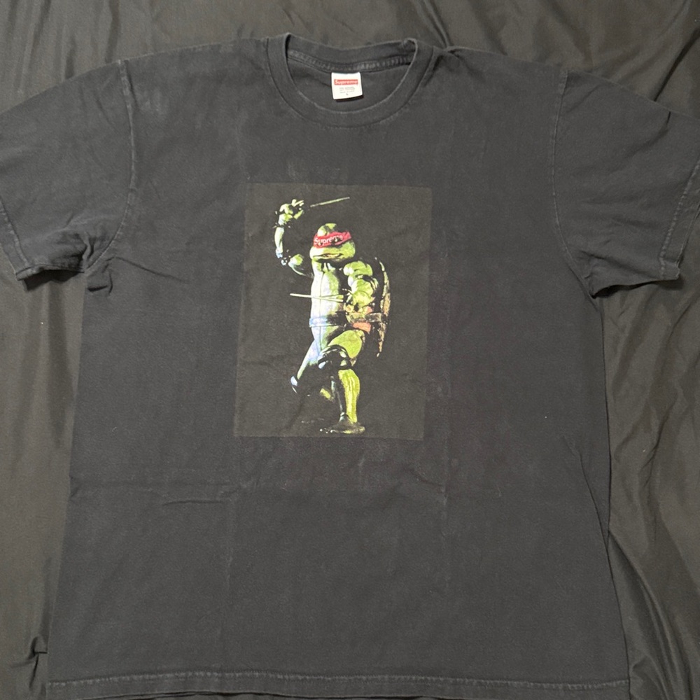 Supreme Charcoal Crewneck Tee